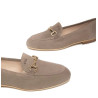 MOCASSINO DONNA NEROGIARDINI VELOUR CRETA TR CARRARA E318213D/451