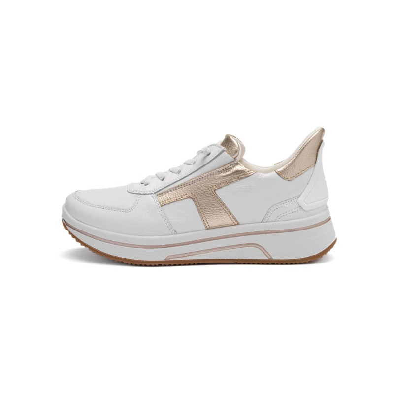 SNEAKERS ARA SHOES DONNA CERVOCALF,GAUCHOSOFT-MET SAPPORO 3.0 WEISS LATINO 12-27554-04