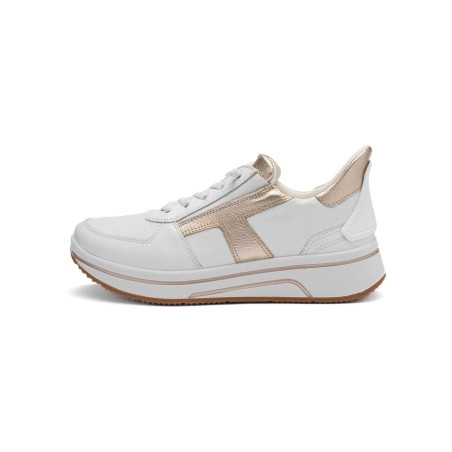 SNEAKERS ARA SHOES DONNA CERVOCALF,GAUCHOSOFT-MET SAPPORO 3.0 WEISS LATINO 12-27554-04