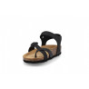 SANDALO INFRADITO BIONATURA DONNA 11 A 678 IMB V. NABUK NERO 11A678-IV-NBKNER