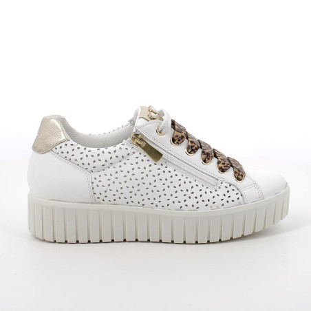 SNEAKERS IGI&CO NAPPA SOFT  BIANCO 1145700