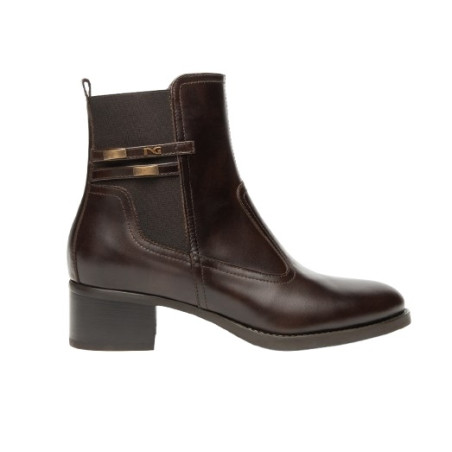 STIVALETTO NEROGIARDINI DONNA MANOLETE T.DI MORO ELASTICO T.MORO 85 TR BRESCIA 894 T.MORO TACCO 4CM I513841D/300