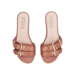 CIABATTE LIU JO DONNA SANDY 12 - SLIPPER CALF SADDLE SA6157P0102S3804