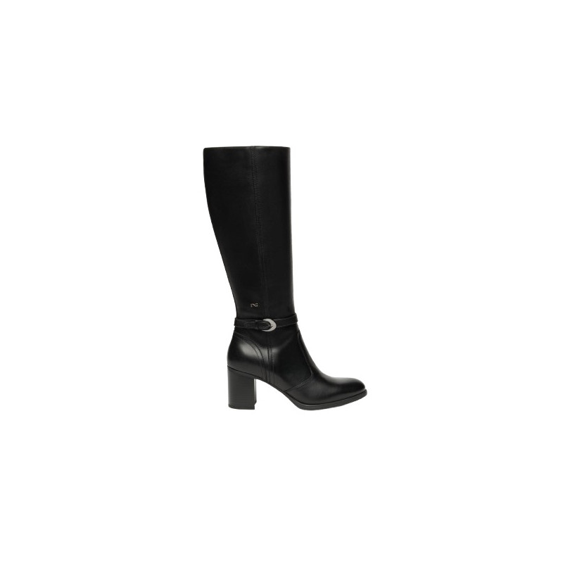 STIVALI NEROGIARDINI DONNA GUANTO NERO TR CAPUA NERO TACCO 7 CM I514650D/100