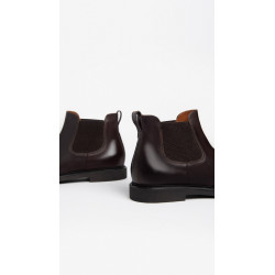 STIVALETTI CHELSEA NEROGIARDINI UOMO IN PELLE CAFFE' I302953UE/301