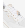 SNEAKERS NEROGIARDINI DONNA SKIPPER BIANCO SKIPPER BIANCO NAPPA LUX CELESTE 21 T.BRILL E615202D/707