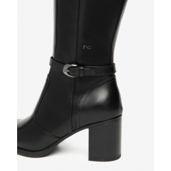 STIVALI NEROGIARDINI DONNA GUANTO NERO TR CAPUA NERO TACCO 7 CM I514650D/100