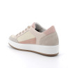 SNEAKERS IGI&CO DONNA PELLE/TESSUTO LAMINATO PLATINO BEIGE