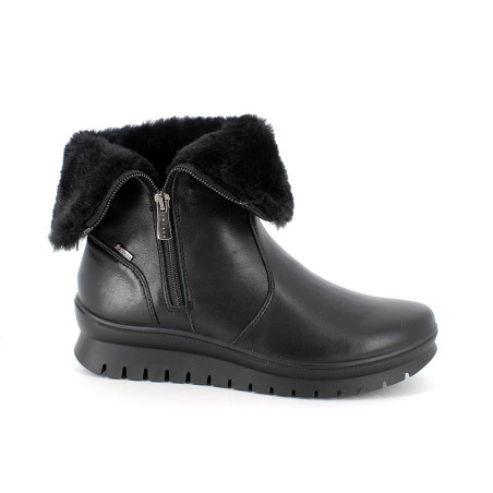 STIVALETTO IGI&CO DONNA IN PELLE NERO GORE-TEX 6658700