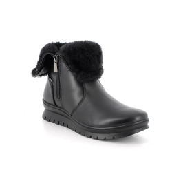 STIVALETTO IGI&CO DONNA IN PELLE NERO GORE-TEX 6658700