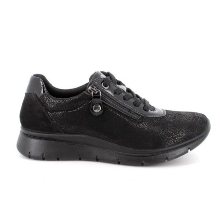 SNEAKERS ENVAL SOFT DONNA TES.DAV.STR/SCA NERO 8775200
