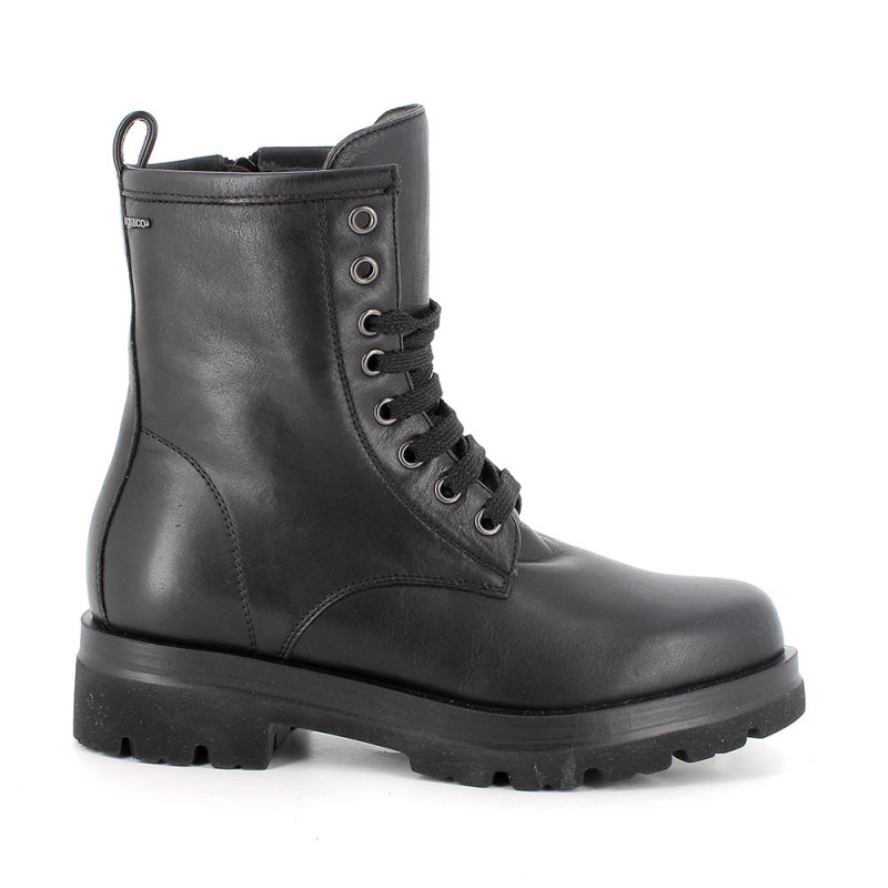 ANFIBIO IGI&CO DONNA TACCO IN PELLE NERO 6686100