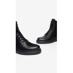 ANFIBI NEROGIARDINI DONNA IIN PELLE NERO SIVIGLIA II309183D/100