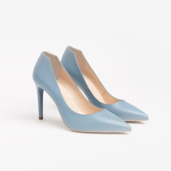 DECOLLETE' NEROGIARDINI DONNA NAPPA PANDORA ACQUA E218330DE/244