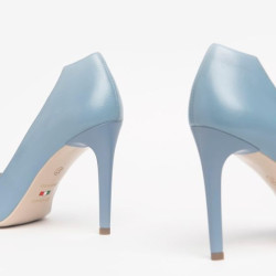 DECOLLETE' NEROGIARDINI DONNA NAPPA PANDORA ACQUA E218330DE/244