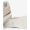 SNEAKERS NEROGIARDINI DONNA VELOUR CAMEL T.LINO LUREX 06 BEIG ETOILE MIELE TAMIGI SABBIA E615230/421