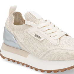 SNEAKERS LIU JO DONNA EVELYN 916 - SNEAKER KNIT/METALLIC ROPE BA6067TX525S1856 