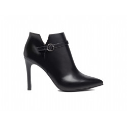 TRONCHETTI NEROGIARDINI DONNA IN PELLE NERO TACCO 9,5CM  I308612DE/100