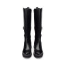 STIVALE CULT DONNA GRACE 3930 BOOT W LEATHER BLACK CLW393000