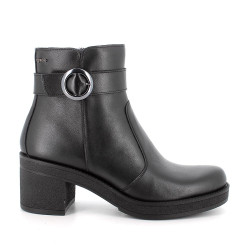 STIVALETTO IGI&CO DONNA IN PELLE NERO CON TACCO 6,5CM 660300