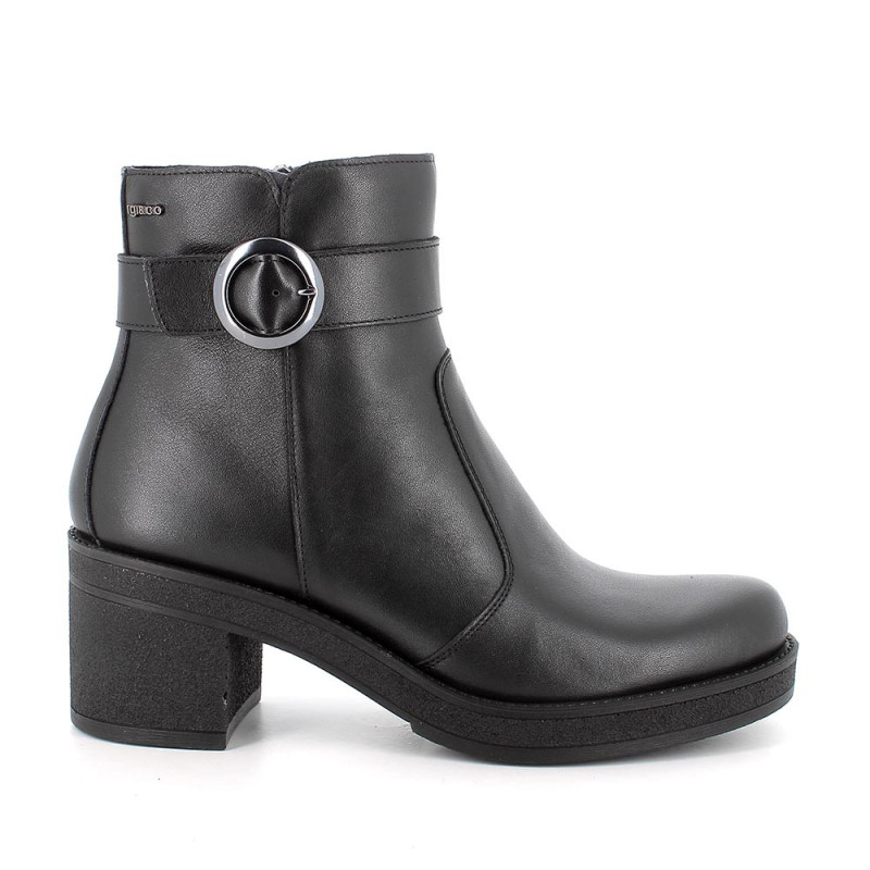 STIVALETTO IGI&CO DONNA IN PELLE NERO CON TACCO 6,5CM 660300
