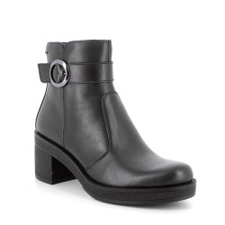 STIVALETTO IGI&CO DONNA IN PELLE NERO CON TACCO 6,5CM 660300