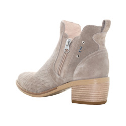 TRONCHETTO NEROGIARDINI DONNA VELOUR CRETA VELOUR CRETA TR BASILEA 828 NATURALE TACCO 4,5CM E512701D/451