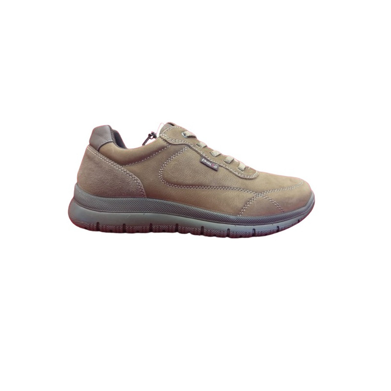 SNEAKERS ENVAL SOFT UOMO  NABUK GUM  FANGO CHIARO