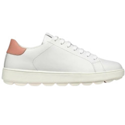 SNEAKERS GEOX DONNA SPHERICA ECUB-1  WHITE/DK SKIN D45WEA 09BBC C1Z5Q