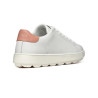 SNEAKERS GEOX DONNA SPHERICA ECUB-1  WHITE/DK SKIN D45WEA 09BBC C1Z5Q