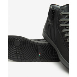 SNEAKERS NEROGIARDINI UOMO OSAKA NERO OSAKA BLU TR LEGNANO COBE NERO I500940U/100