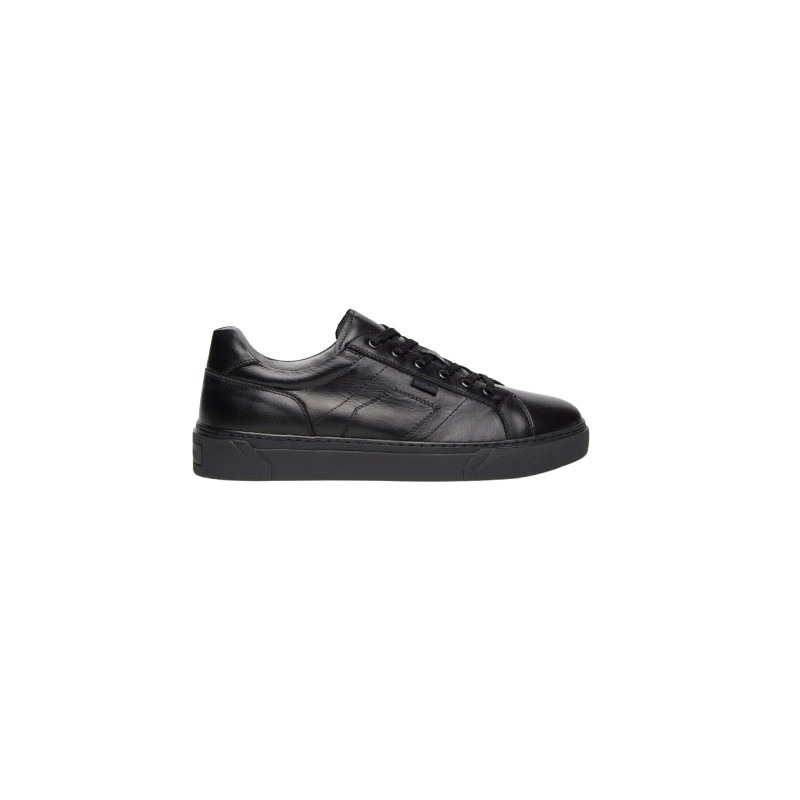 SNEAKERS NEROGIARDINI UOMO PELLE GUANTO NERO TR ISEO I400450U/100