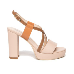 SANDALI CON TACCO NEROGIARDINI DONNA ARMENIA CIPRIA ARMENIA BROWN NAPPA PANDORA TERRA E307542D/614