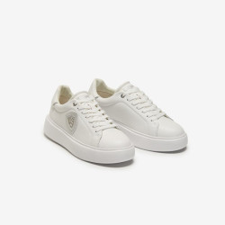SNEAKERS  BLAUER DONNA SNEAKER WHI  LEATHER SYNTHETIC S4VENUS01/LEA-WHI