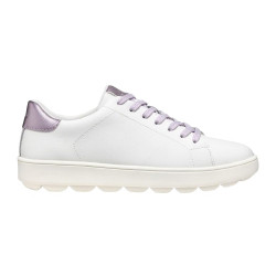 SNEAKERS GEOX DONNA   D SPHERICA ECUB-1 A - VI.RI+SI WHITE/LILAC  D45WEA 09BNF C0761