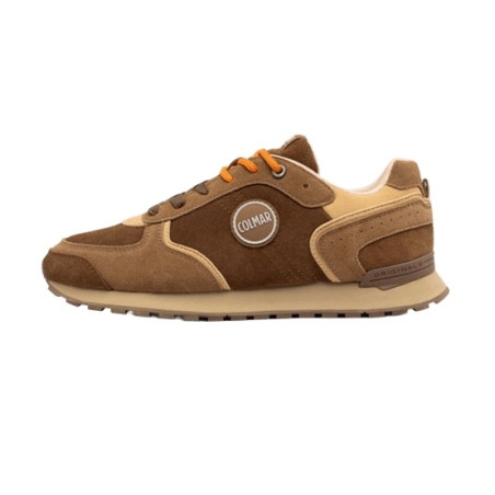 SNEAKERS COLMAR UOMO TRAVIS SUEDE BROWN 056 TRAVIS S 056 25AW