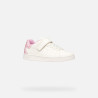 SNEAKERS   SNEAKERS GEOX BAMBINA JUNIOR  J ECLYPER A - GEOBUCK+GBK BRIL WHITE/PINK  J36LRA 054BJ C0406