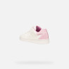 SNEAKERS   SNEAKERS GEOX BAMBINA JUNIOR  J ECLYPER A - GEOBUCK+GBK BRIL WHITE/PINK  J36LRA 054BJ C0406
