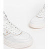 SNEAKERS NEROGIARDINI DONNA VELVET BIANCO T.BRILL PLATINO E306560D/707