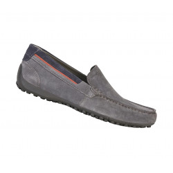 MOCASSINO GEOX UOMO U SNAKE MOC B SUEDE GREY U0207B 00022 C1996