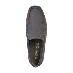 MOCASSINO GEOX UOMO U SNAKE MOC B SUEDE GREY U0207B 00022 C1996