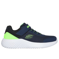 SNEAKERS SKECHERS BAMBINO BOUNDER - TREKZIC BLU NAVY / LIME 403908L NVLM