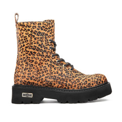 ANFIBIO CULT DONNA SLASH 3037 MID W JAGUAR PR.PONY LEATHER BLACK CLW303707