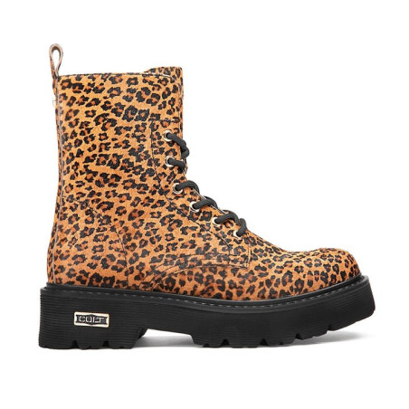 ANFIBIO CULT DONNA SLASH 3037 MID W JAGUAR PR.PONY LEATHER BLACK CLW303707