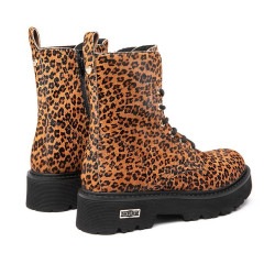 ANFIBIO CULT DONNA SLASH 3037 MID W JAGUAR PR.PONY LEATHER BLACK CLW303707