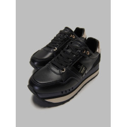 SNEAKERS BLAUER DONNA EPPS01 WOMAN LEATHER F4EPPS01/LEP/BLK