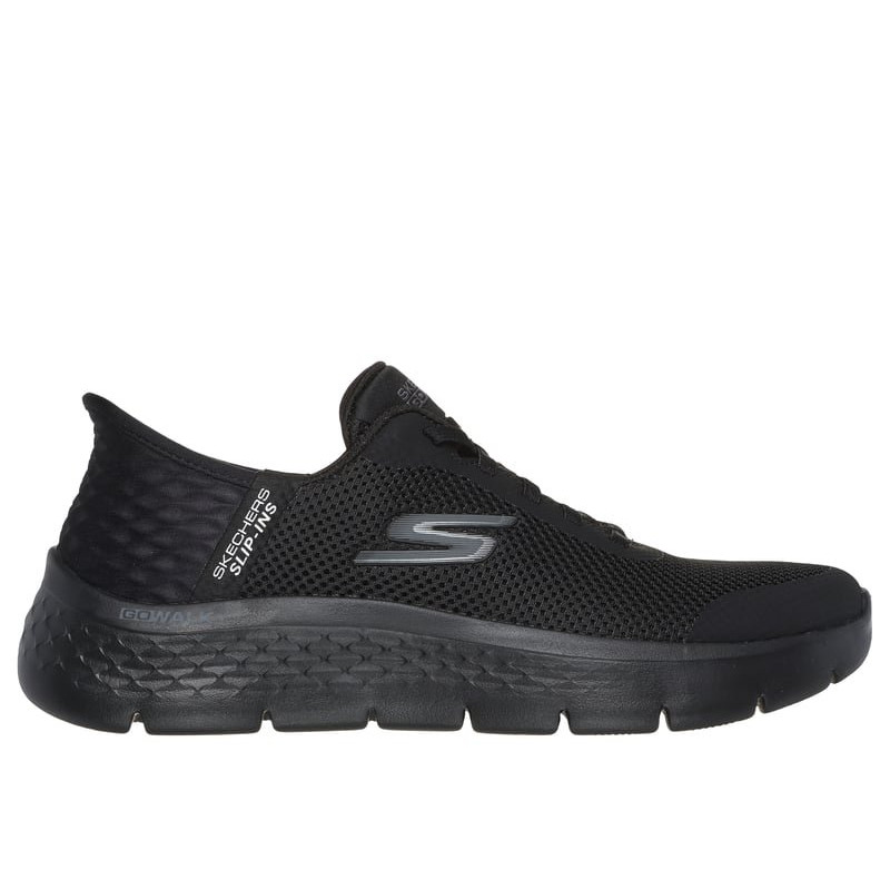 SNEAKERS SKECHERS UOMO SLIP-INS GO WALK FLEX GRAND ENTRY 1248369 BBK