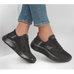 SNEAKERS SKECHERS UOMO SLIP-INS GO WALK FLEX GRAND ENTRY 1248369 BBK