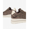 SNEAKERS CON ZEPPA NEROGIARDINI DONNA OMEGA T.MORO T.GLITTER GR.TOP SAB ETOILE MIELE TR CORVARA I514101D/300