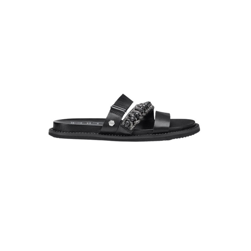 SANDALO CULT DONNA ROSHELLE 4490 SANDAL W LEATHER BLACK CLW449000